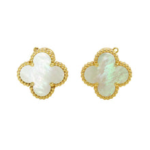 Load image into Gallery viewer, Van Cleef &amp; Arpels Vintage Alhambra Earring VCARA44100 18K Yellow Gold
