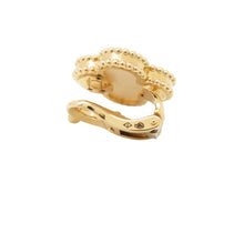 Load image into Gallery viewer, Van Cleef &amp; Arpels Vintage Alhambra EarringVCARA44100 18K Yellow Gold
