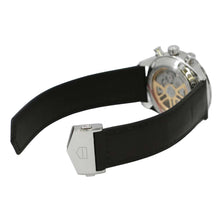 Load image into Gallery viewer, TAG HEUER Carrera Chronograph W42mm Stainless Steel Leather Black Dial CBN201C.FC6542
