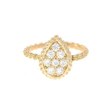 Load image into Gallery viewer, Boucheron Serpent Bohème Ring Small Size 48/#8 Gold JRG02144 18K Yellow Gold
