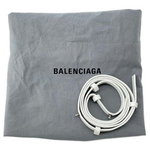 将图像加载到图库查看器中，BALENCIAGA Le Cagole Panier Bag White 786187 Nylon Leather Size Small
