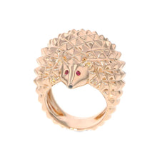 将图像加载到图库查看器中，Boucheron Ellison Ring Large Size 53 JRG00630 18K Pink Gold
