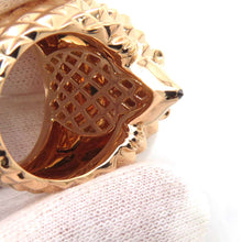 将图像加载到图库查看器中，Boucheron Ellison Ring Large Size 53 JRG00630 18K Pink Gold
