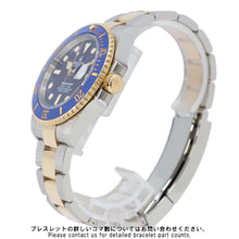 将图像加载到图库查看器中，ROLEX Submariner-Date W41mm Stainless Steel K18YG Blue Dial126613LB
