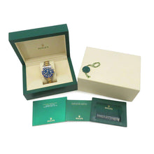 将图像加载到图库查看器中，ROLEX Submariner-Date W41mm Stainless Steel K18YG Blue Dial126613LB
