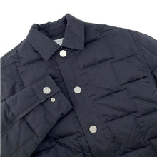 将图像加载到图库查看器中，Bottega Veneta INTRECCIATO Quilted Jacket Size XS Black701810 Nylon100%
