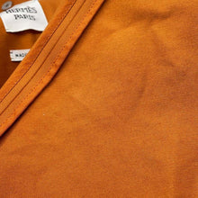 Load image into Gallery viewer, HERMES Soutien Collar Coat Size 34 Brown Cotton100%
