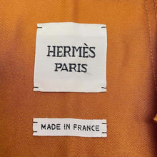 将图像加载到图库查看器中，HERMES Soutien Collar Coat Size 34 Brown Cotton100%
