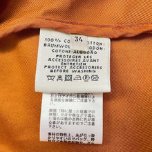 Load image into Gallery viewer, HERMES Soutien Collar Coat Size 34 Brown Cotton100%
