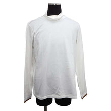 Load image into Gallery viewer, HERMES Turtleneck Long Sleeve Size M White Cotton100%
