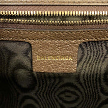 将图像加载到图库查看器中，BALENCIAGA GUCCI Collaboration The Hacker Project Shoulder Bag Beige/Brown 680121 PVC Leather
