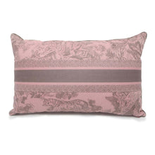 将图像加载到图库查看器中，Dior Rectangular Toile de Jouy Cushion Pink/Gray HYP02POM3U Polyester 70% Cotton 25% Polyethylene 5%
