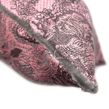 将图像加载到图库查看器中，Dior Rectangular Toile de Jouy Cushion Pink/Gray HYP02POM3U Polyester 70% Cotton 25% Polyethylene 5%
