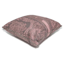 将图像加载到图库查看器中，Dior Square Toile de Jouy Cushion Pink HYP02PPO1U Polyester 70% Cotton 25% Polyethylene 5%
