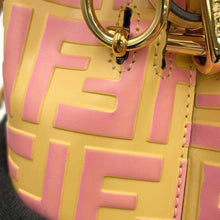 Load image into Gallery viewer, FENDI Montresor bucket bag Beige/Pink 8BS010 Leather Size Mini
