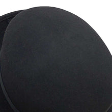 将图像加载到图库查看器中，CHANEL Hat Ribbon Size M Black Rabbit100%
