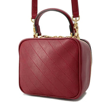 Load image into Gallery viewer, GUCCI Blondie Top Handle Bag Red 744434 Leather
