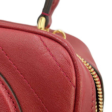 Load image into Gallery viewer, GUCCI Blondie Top Handle Bag Red 744434 Leather
