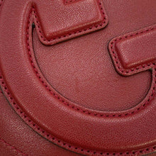 Load image into Gallery viewer, GUCCI Blondie Top Handle Bag Red 744434 Leather
