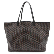 将图像加载到图库查看器中，GOYARD Saint Louis Black PVC Leather Size GM
