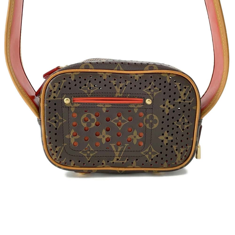 LOUIS VUITTON Trocadero OrangeM95177 Monogram Perfo Size Mini