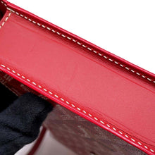 将图像加载到图库查看器中，GOYARD Monte Carlo Red PVC Coated Canvas Wood Size PM
