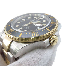 将图像加载到图库查看器中，ROLEX Sea-Dweller W43mm Stainless Steel K18YG Black Dial 126603
