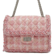 Load image into Gallery viewer, CHANEL 2.55ChainShoulder Bag Pink Tweed
