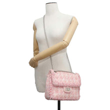 Load image into Gallery viewer, CHANEL 2.55ChainShoulder Bag Pink Tweed
