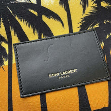 将图像加载到图库查看器中，SAINT LAURENT PARIS Sunset Palm Tree Backpack Orange/Black 326865 Canvas
