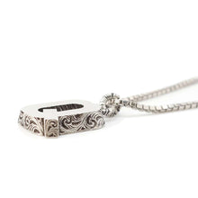 Load image into Gallery viewer, GUCCI Initial Necklace Silver Metal
