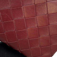 将图像加载到图库查看器中，Bottega Veneta INTRECCIATO Bi-fold Long Wallet Red 608072 Leather
