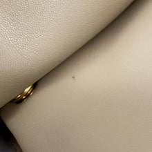 将图像加载到图库查看器中，CELINE Trio Shoulder Bag Beige 165113 Leather Size Small
