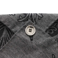 Load image into Gallery viewer, LOUIS VUITTON Stole Christopher NemethCollaboration GrayMP1605 Cashmere51% Silk49%
