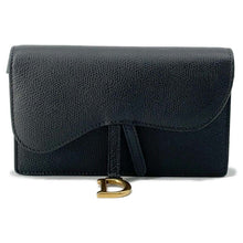 Load image into Gallery viewer, Dior Saddle Waist Bag Black Leather
