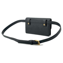 Load image into Gallery viewer, Dior Saddle Waist Bag Black Leather
