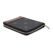 将图像加载到图库查看器中，Berluti Expedition Compact Wallet Black/Brown PVC/Leather
