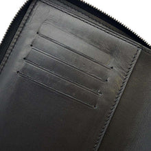 将图像加载到图库查看器中，Berluti Expedition Compact Wallet Black/Brown PVC/Leather
