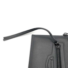 将图像加载到图库查看器中，BALENCIAGA Clutch business bag Neo Classic Black 655248 Leather Size XS
