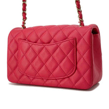 Load image into Gallery viewer, CHANEL Matelasse Single Flap ChainShoulder Bag Pink A69900 Lambskin Size 20
