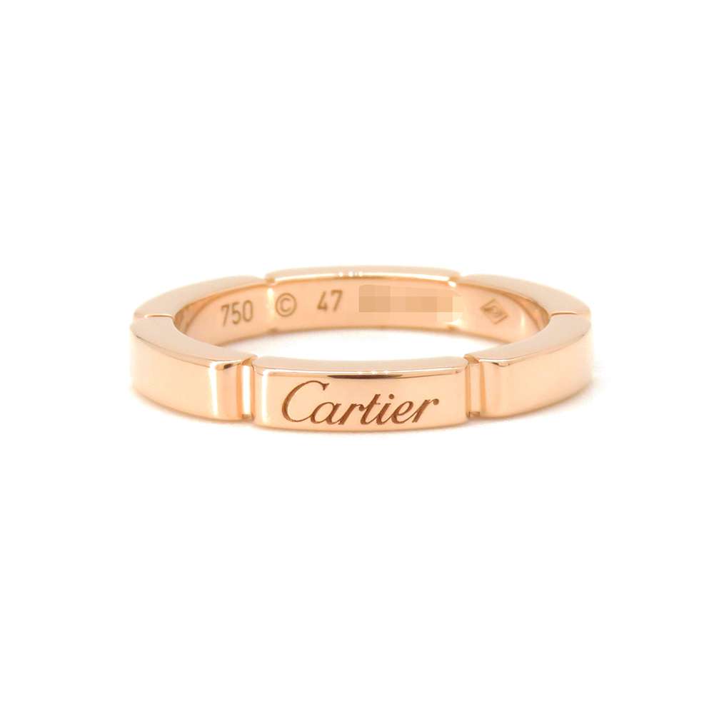 CARTIER Mayon PANTHERE Ring Size 47/#7 B4079847 18K Pink Gold