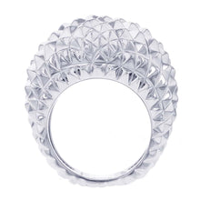 将图像加载到图库查看器中，Boucheron Ellison Large Ring Size 53/#13JRG02231 18K White Gold
