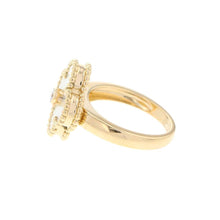 Load image into Gallery viewer, Van Cleef &amp; Arpels Vintage Alhambra Ring Size 48/#8 VCARA41100 18K Yellow Gold
