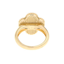 Load image into Gallery viewer, Van Cleef &amp; Arpels Vintage Alhambra Ring Size 48/#8 VCARA41100 18K Yellow Gold
