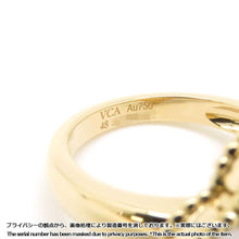 将图像加载到图库查看器中，Van Cleef &amp; Arpels Vintage Alhambra Ring Size 48/#8 VCARA41100 18K Yellow Gold
