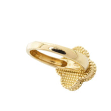 Load image into Gallery viewer, Van Cleef &amp; Arpels Vintage Alhambra Ring Size 48/#8 VCARA41100 18K Yellow Gold
