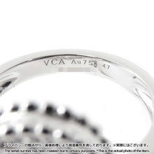 Load image into Gallery viewer, Van Cleef &amp; Arpels Magic Alhambra Ring Size 47/#7 VCARN9WU00 18K White Gold
