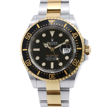 将图像加载到图库查看器中，ROLEX Sea-Dweller W43mm Stainless Steel K18YG Black Dial 126603
