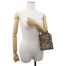 Load image into Gallery viewer, Dior book tote phone bag Beige/Black S5555CRHM Canvas Size Mini
