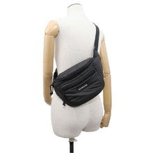 Load image into Gallery viewer, BALENCIAGA Explorer belt bag Black 482389 Puffy Coated Light Nylon
